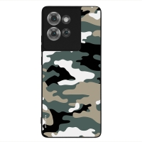 Θήκη Sonique Camouflage Army Series για Motorola Edge 50 5G Χακί