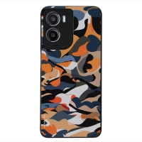 Θήκη Sonique Camouflage Army Series για Motorola Moto G05 4G / Moto E15 4G Πορτοκαλί