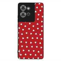 Θήκη Sonique Heart Series για Motorola Edge 50 5G Κόκκινο