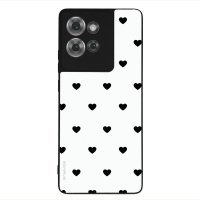 Θήκη Sonique Heart Series για Motorola Edge 50 5G Λευκό