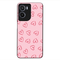 Θήκη Sonique Heart Series για Motorola Moto G05 4G / Moto E15 4G Ροζ