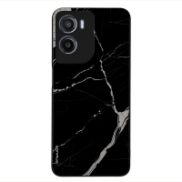 Θήκη Sonique Marble Series για Motorola Moto G05 4G / Moto E15 4G Μαύρο