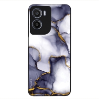 Θήκη Sonique Marble Series για Motorola Moto G05 4G / Moto E15 4G Μωβ Γκρι