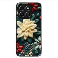 Θήκη Sonique 3D Flower Series για Honor X6b Πράσινο