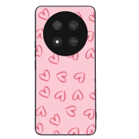 Θήκη Sonique Heart Series για Honor Magic7 Lite 5G Ροζ