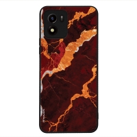Θήκη Sonique Marble Series για VIVO Y01 4G Κόκκινο