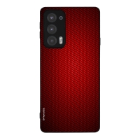 Θήκη Sonique Carbon Series για Motorola Edge 20 5G Κόκκινο