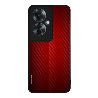 Θήκη Sonique Carbon Series για Oppo Reno11 F 5G Κόκκινο