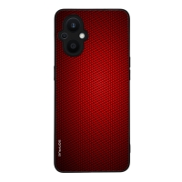 Θήκη Sonique Carbon Series για Oppo Reno7 Lite 5G / Oppo Reno8 Lite 5G Κόκκινο