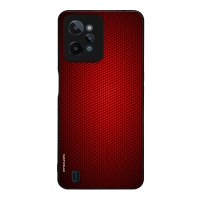 Θήκη Sonique Carbon Series για Realme Realme C31 Κόκκινο