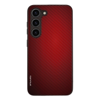 Θήκη Sonique Carbon Series για Samsung Galaxy S23 Κόκκινο