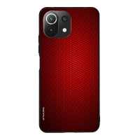 Θήκη Sonique Carbon Series για Xiaomi Mi 11 Lite 4G / Mi 11 Lite 5G Κόκκινο