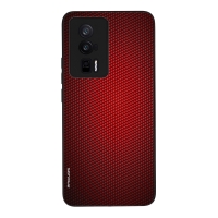 Θήκη Sonique Carbon Series για Xiaomi Poco F5 Pro 5G Κόκκινο