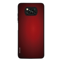 Θήκη Sonique Carbon Series για Xiaomi Poco X3 NFC / Poco X3 Pro Κόκκινο