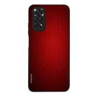 Θήκη Sonique Carbon Series για Xiaomi Redmi Note 11 4G / Redmi Note 11S Κόκκινο