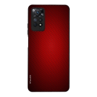 Θήκη Sonique Carbon Series για Xiaomi Redmi Note 11 Pro 4G/5G / Redmi Note 12 Pro 4G Κόκκινο