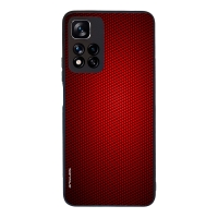 Θήκη Sonique Carbon Series για Xiaomi Redmi Note 11 Pro Plus 5G Κόκκινο