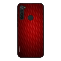 Θήκη Sonique Carbon Series για Xiaomi Redmi Note 8 / Redmi Note 8 2021 Κόκκινο