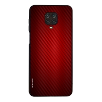 Θήκη Sonique Carbon Series για Xiaomi Redmi Note 9S/9 Pro Κόκκινο
