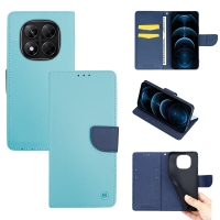 Θήκη Πορτοφόλι Sonique Trend Wallet Xiaomi Redmi Note 14 Pro 5G / Redmi Note 14 Pro Plus 5G / Poco X7 5G Σιέλ / Σκούρο Μπλε