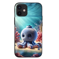 Θήκη Sonique Italian Brainrot Series για Apple iPhone 12 mini Blueberrinni Octopussini