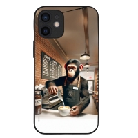 Θήκη Sonique Italian Brainrot Series για Apple iPhone 12 mini Chimpanzini Cappuccini