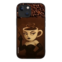 Θήκη Sonique Italian Brainrot Series για Apple iPhone 13 Mini Espresso Signora