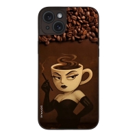 Θήκη Sonique Italian Brainrot Series για Apple iPhone 15 Plus Espresso Signora