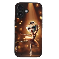 Θήκη Sonique Italian Brainrot Series για Apple iPhone 16 Ballerina Cappuccina
