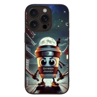 Θήκη Sonique Italian Brainrot Series για Apple iPhone 16 Pro Cappuccino Assassino