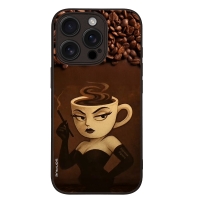 Θήκη Sonique Italian Brainrot Series για Apple iPhone 16 Pro Espresso Signora