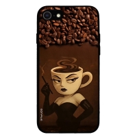 Θήκη Sonique Italian Brainrot Series για Apple iPhone 7 / iPhone 8 / iPhone SE 2020 / iPhone SE 2022 Espresso Signora
