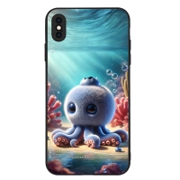 Θήκη Sonique Italian Brainrot Series για Apple iPhone XS MAX Blueberrinni Octopussini