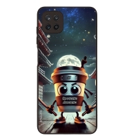 Θήκη Sonique Italian Brainrot Series για Samsung Galaxy A12 Cappuccino Assassino