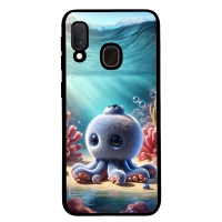 Θήκη Sonique Italian Brainrot Series για Samsung Galaxy A20e Blueberrinni Octopussini
