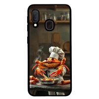 Θήκη Sonique Italian Brainrot Series για Samsung Galaxy A20e Chef Crabracadabra