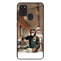 Θήκη Sonique Italian Brainrot Series για Samsung Galaxy A21s Chimpanzini Cappuccini