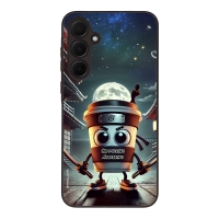 Θήκη Sonique Italian Brainrot Series για Samsung Galaxy A35 5G Cappuccino Assassino