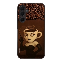 Θήκη Sonique Italian Brainrot Series για Samsung Galaxy A35 5G Espresso Signora