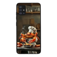 Θήκη Sonique Italian Brainrot Series για Samsung Galaxy A51 Chef Crabracadabra