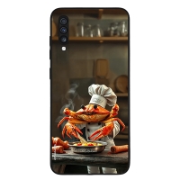 Θήκη Sonique Italian Brainrot Series για Samsung Galaxy A70/A70s Chef Crabracadabra