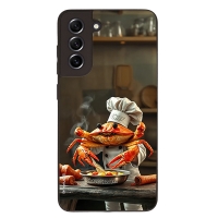 Θήκη Sonique Italian Brainrot Series για Samsung Galaxy S21 FE Chef Crabracadabra