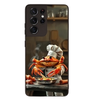 Θήκη Sonique Italian Brainrot Series για Samsung Galaxy S21 Ultra Chef Crabracadabra