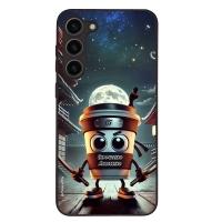 Θήκη Sonique Italian Brainrot Series για Samsung Galaxy S25 Cappuccino Assassino