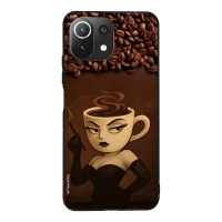 Θήκη Sonique Italian Brainrot Series για Xiaomi Mi 11 Lite 4G / Mi 11 Lite 5G Espresso Signora