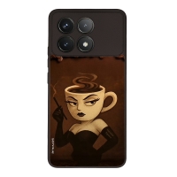 Θήκη Sonique Italian Brainrot Series για Xiaomi Poco F6 Pro 5G Espresso Signora