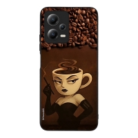 Θήκη Sonique Italian Brainrot Series για Xiaomi Redmi Note 12 5G / Poco X5 5G Espresso Signora