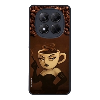 Θήκη Sonique Italian Brainrot Series για Xiaomi Redmi Note 14 Pro 5G / Poco X7 5G Espresso Signora