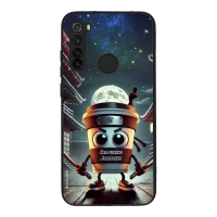 Θήκη Sonique Italian Brainrot Series για Xiaomi Redmi Note 8 / Redmi Note 8 2021 Cappuccino Assassino
