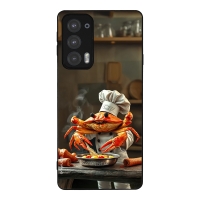 Θήκη Sonique Italian Brainrot Series για Motorola Edge 20 5G Chef Crabracadabra